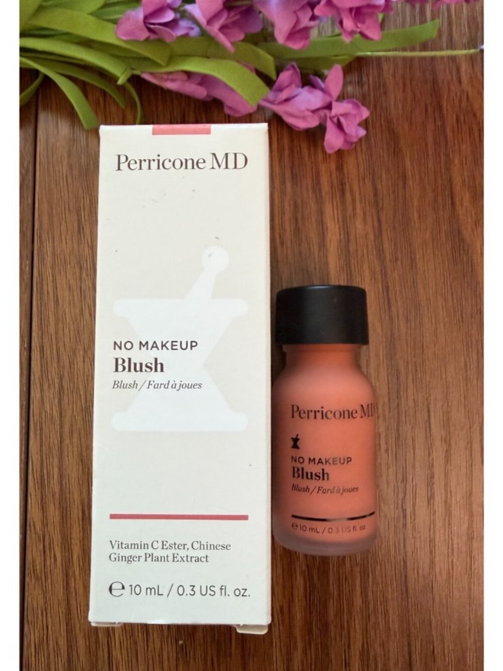 Perricone MD No Makeup BLUSH Coral 0.3 fl oz Full Size NEW
